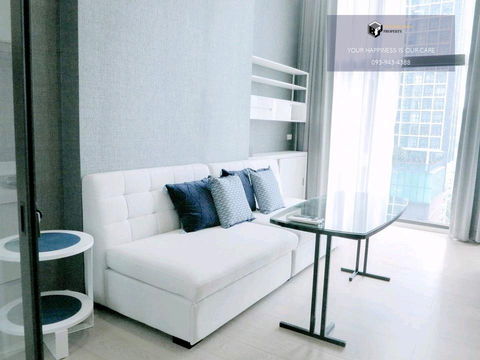Chewathai Residence Asoke | ห้อง Duplex 🚝ใกล้ BTS,MRT พระราม 9 #2025081311346