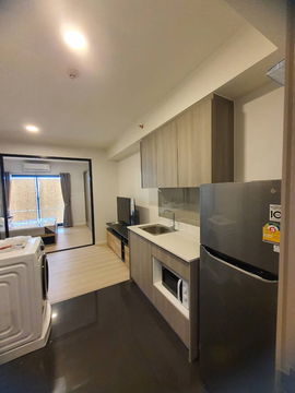 Condo for rent, A space Mega 1, next to Mega Bangna mall,  only8,500 baht per month.