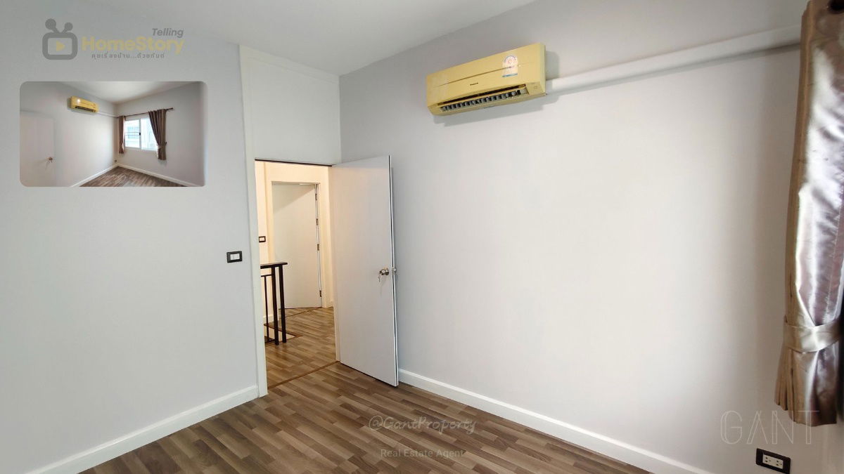 picture Very affordable, 2-story, 3-bedroom townhouse for sale, ready to move in, in Idea House Village, Sanambinnam, Soi Nonthaburi 42 (Gant-288). - 17/19