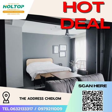 #R5691   🎉 130868 Condo for rent  The Address Chidlom 