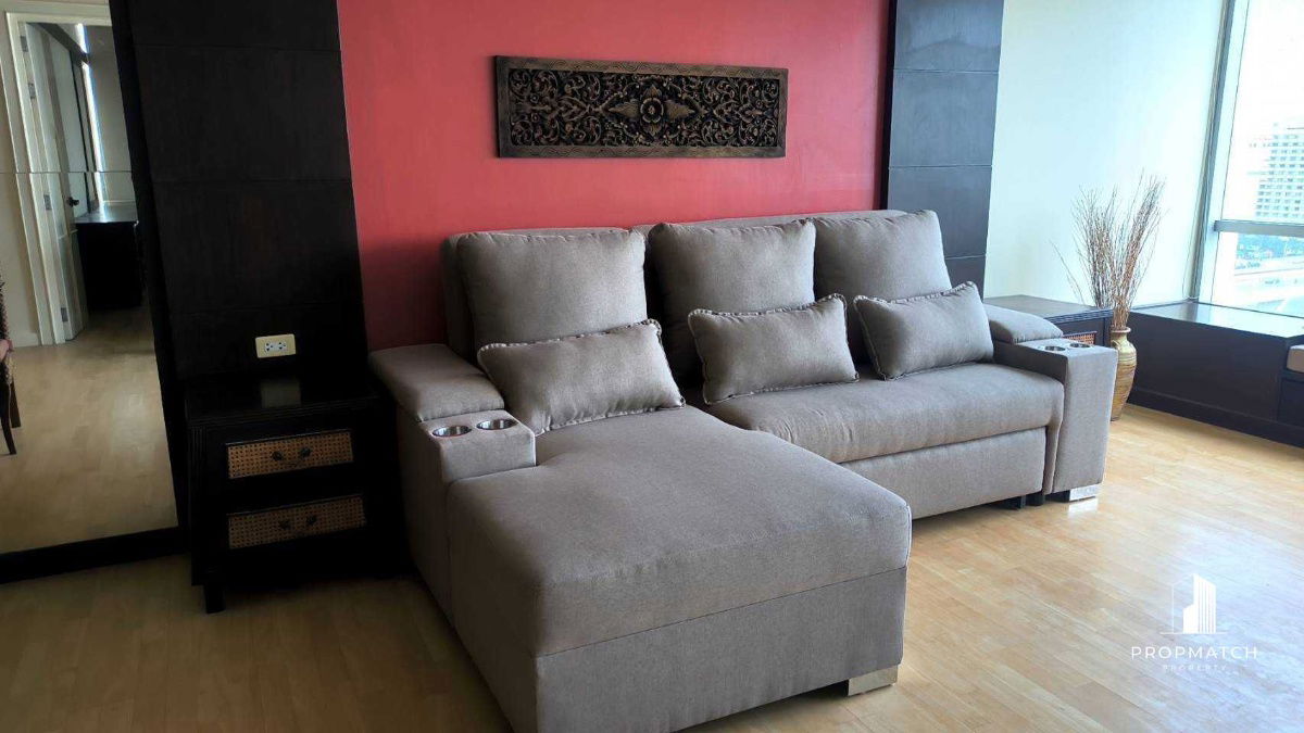 รูป ✨Flash Deal ✨ Baan Sathorn Chao Phraya ( 2Bed 2Bath 110 SQM.) แต่งครบพร้อมอยู่ !! เพียง 35,000 บาทต่อเดือน Tel.0981315848 @propmatch - รูปที่ 6/17