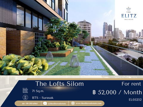 ✨ The Lofts Silom ราคาโดนใจ แต่วิวและโลเคชั่นระดับพรีเมียม ✔