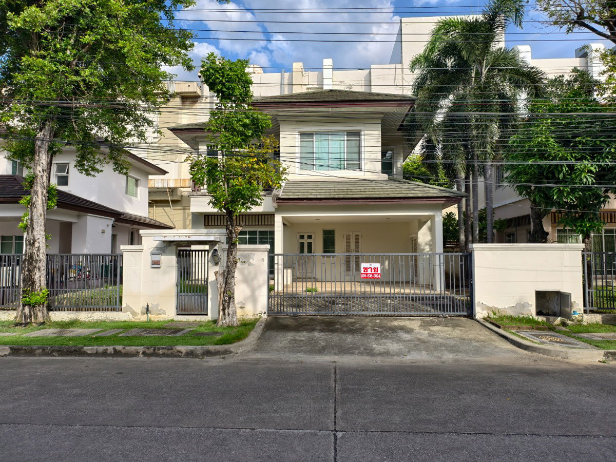 picture Affordable gem on Ratchaphruek Road!! Spacious single house for sale at Sivalee Pinklao–Sathorn, 71.3 sq.wah, right next to The Crystal. - 1/22