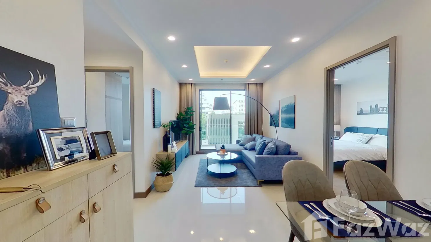 รูป คอนโดให้เช่า 2 ห้องนอน ในโครงการ ศุภาลัย โอเรียนทัล สุขุมวิท 39 669104 - รูปที่ 6/18