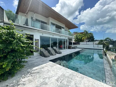 Modern 4 bed sea view villa close to bang por beach