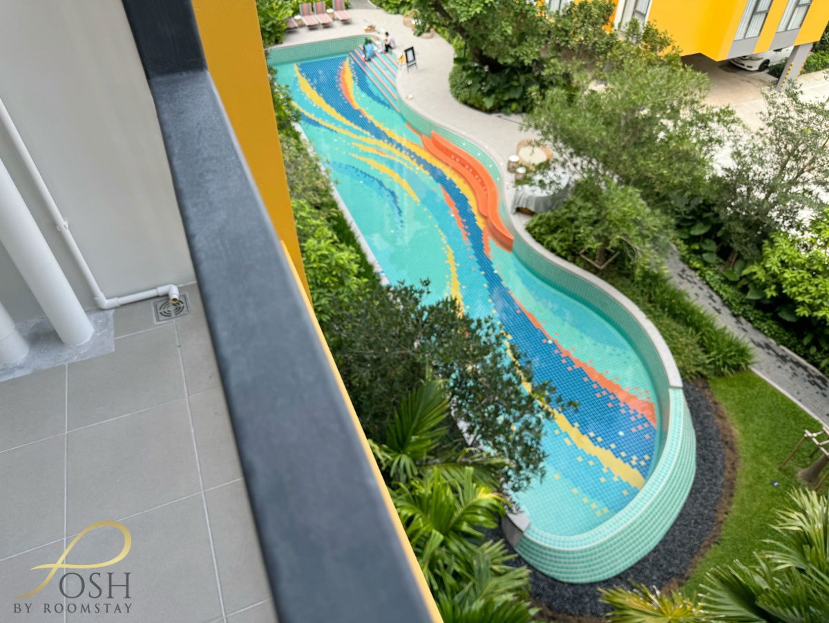 picture  The Base Rise by Sansiri – 1 Bedroom, 30 sq.m. | Pool View | Fully Furnished | Prime City Location Behind Central Floresta | ฿20,000/Month - 18/29