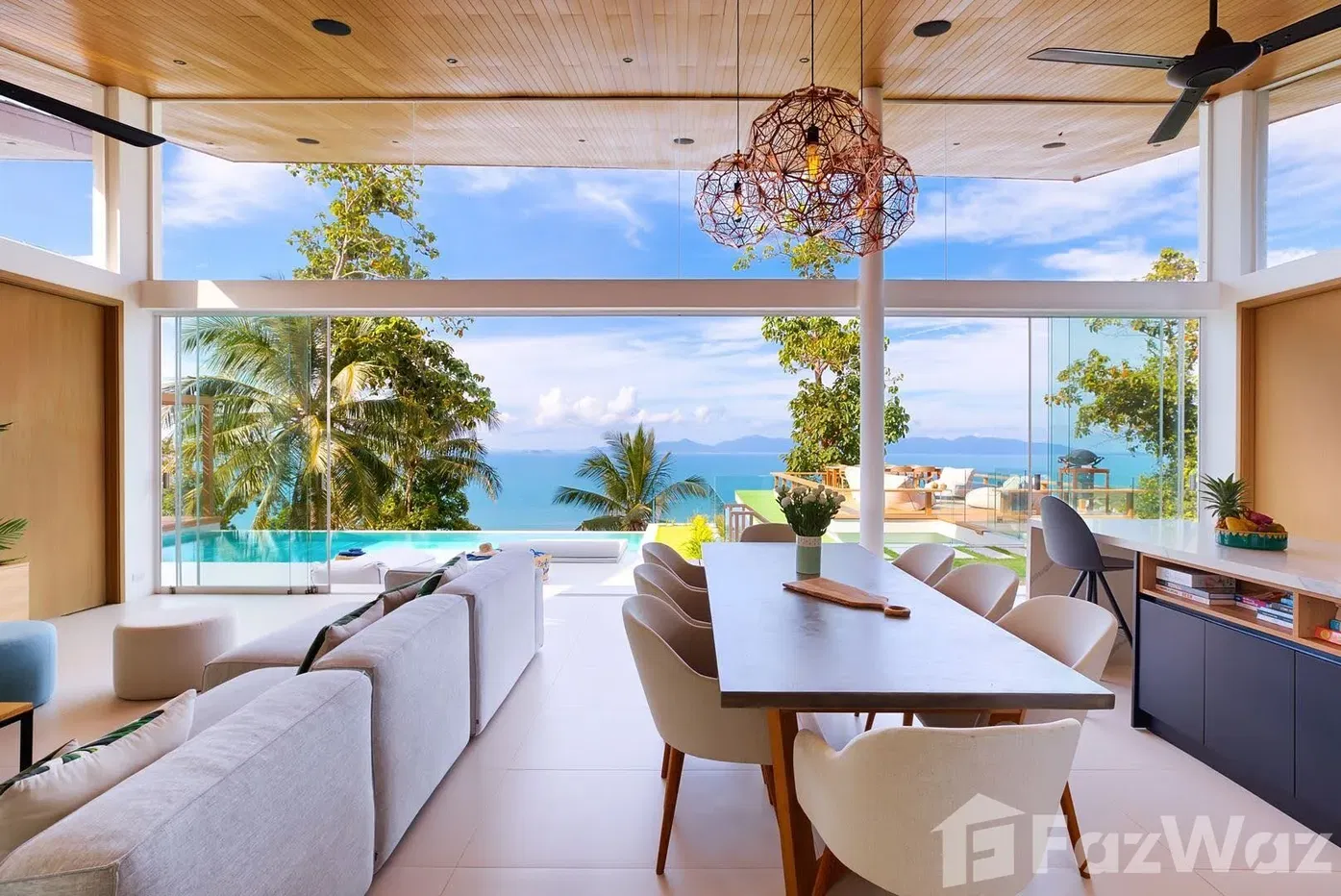 picture Amazing 4 bed Villa with stunning sea view in Bang Por - 6/20