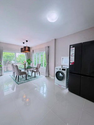 รูป [ให้เช่า] หมู่บ้าน บุราสิริ อ่อนนุช - บางนา / 3 ห้องนอน 3 ห้องน้ำ / 60 ตรว. 165 ตรม. **40,000** บ้านเดี่ยวตกแต่งสวย ใกล้นิคมฯ เจโมโปลิส - รูปที่ 8/12