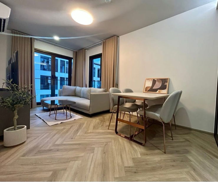 picture  For rent ✨ Chapter Thonglor 25 🔥 Line ID @034etfin 📲 2 bedroom 2 bathroom (Corner room) ✨ - 4/11