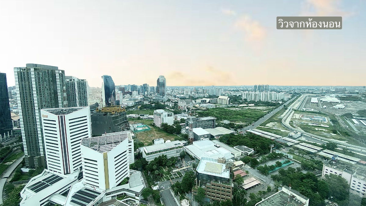 รูป 🚆 2 ห้องนอน! คอนโดใกล้รถไฟฟ้า เดินทางง่าย ชีวิตสบาย ใจกลางย่านธุรกิจ New CBD! - รูปที่ 11/13
