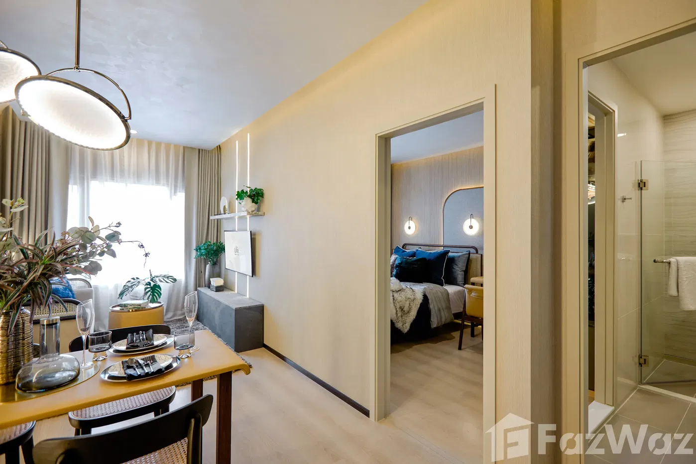 รูป ขาย คอนโด 1 ห้องนอน ในโครงการ ไลฟ์ รามา 4 - อโศก - รูปที่ 3/7