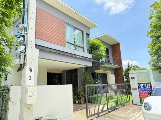 รูป ขายบ้าน ธนาฮาบิแทต ปิ่นเกล้า สิรินธร 66 ตรว.หลังริม พื้นที่เยอะ 4ห้องนอน 3ห้องน้ำ พร้อมอยู่ - รูปที่ 22/25