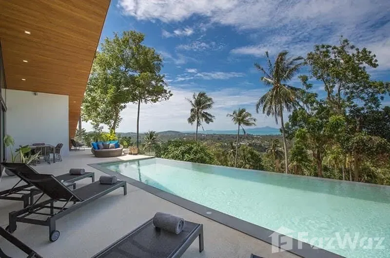 picture Stunning Off-Plan 4-Bedroom Sea View Villa in Maenam - 1/9