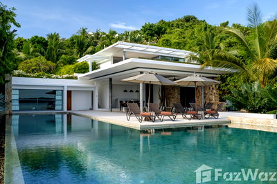 Houses for sale Ko Samui Surat Thani : Luxurious Sea View Villa in Prime Location