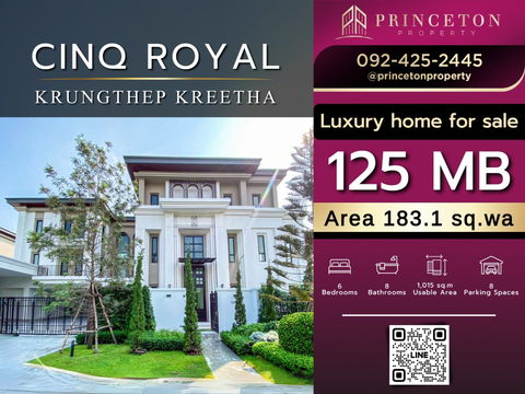 Luxury House For Sale CINQ ROYAL Krungthep Kreetha