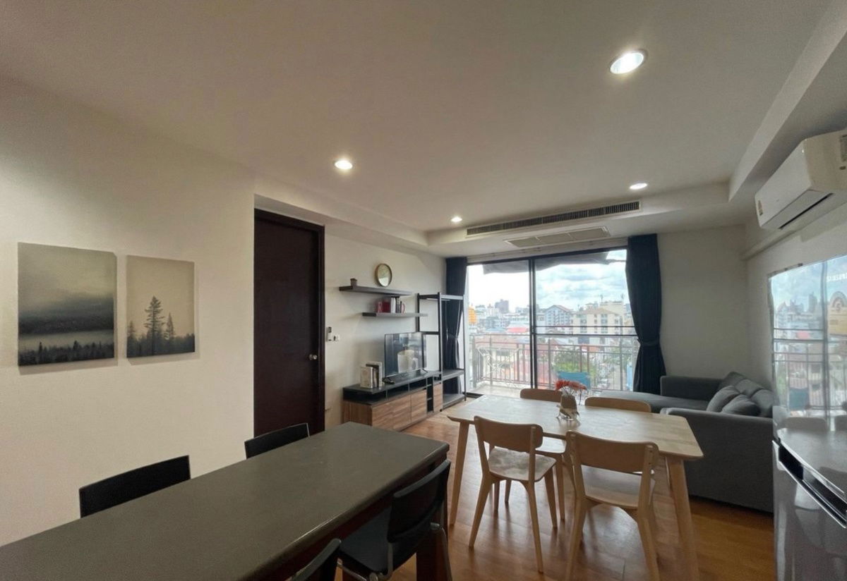 picture For rent: Amanta Ratchada, large room, beautiful, fully furnished, near MRT Thailand Cultural Center. Interested? Add me on Line @841qqlnr - 4/15