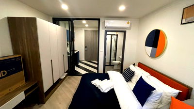 Condos for rent Big C Super Center Don Mueang : G8589💛中国客户，请加微信。(在联系方式的旁边) 🅵🅾🆁  🆁🅴🅽🆃 THE BASE Saphanmai 🅻🅸🅽🅴 ❤️💜@condopremium💜❤️Ready to move in ⬛🟨 📞 065 695 3645🟨⬛