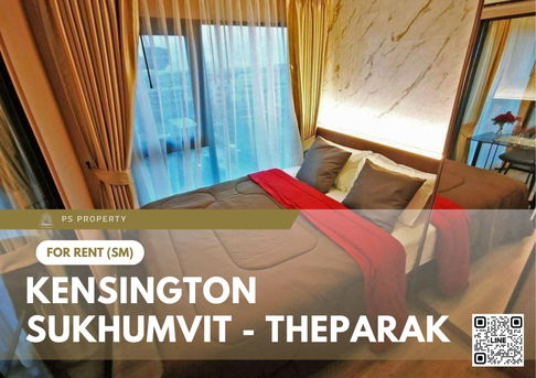 For rent ✨ Kensington Sukhumvit - Theparak ✨ Fully furnished and equipped, next to the MRT