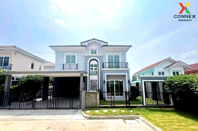 Houses for rent Bang Khen : For Rent House , Grandio Ramintra – Wongwaen , Tha Raeng , Bang Khen , Bangkok , CX-127599 ✅ Live chat with us ADD LINE @connexproperty ✅ 