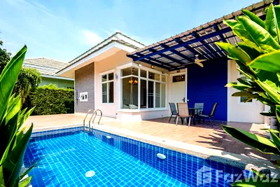 Houses for sale Black Mountain Water Park Hua Hin : Private Pool Villa in Black Mountain Golf Course