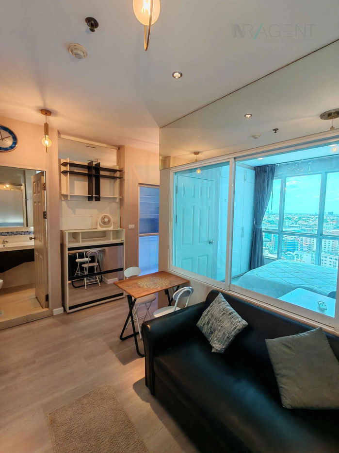 picture 🎉 For Rent Condo LIFE @ RATCHADA - HUAY KWANG Building 1, Floor 19,1 bed room, Room size 30 sqm - 6/8