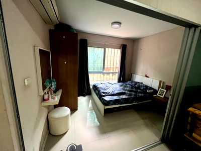 เช่าคอนโด นิคมปิ่นทอง : พร้อมอยู่ สค.68 ห้องใหญ่ ตึก B 5000 บาท 