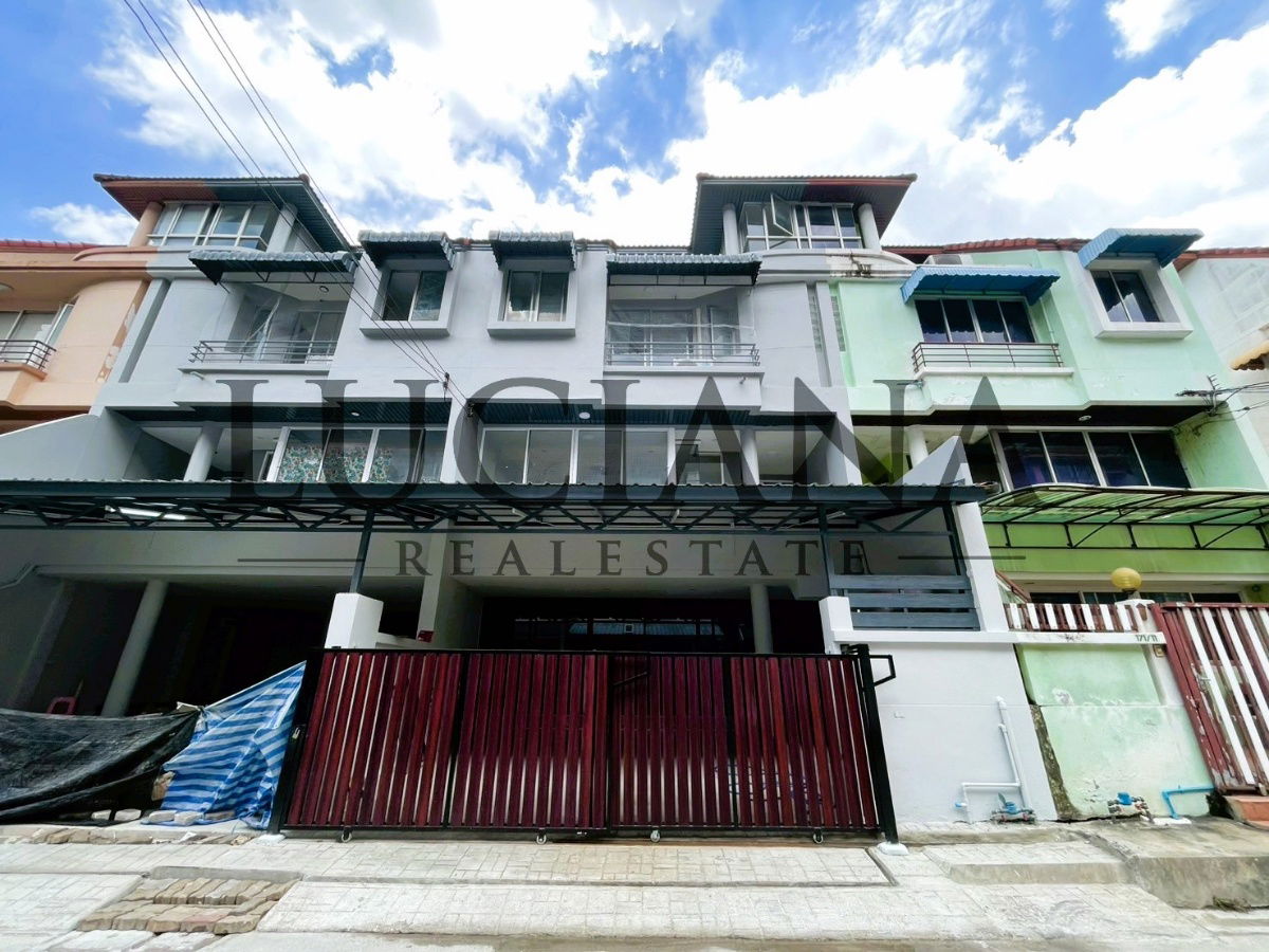 รูป 🏡 ให้เช่าทาวน์โฮม 3 ชั้น หลังมุม ใกล้ MRT สุทธิสาร ทำเลทองสำหรับอยู่อาศัย & โฮมออฟฟิศ! ✨ - รูปที่ 1/15