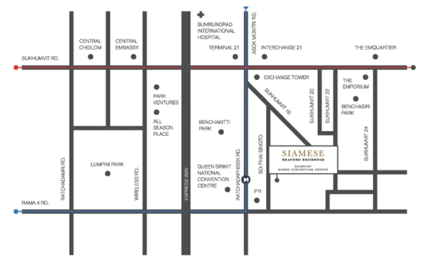 picture 1 Bedroom Condo for sale at Siamese Exclusive Queens - 16/16