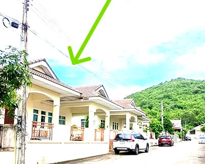 Houses for sale U-Tapao International Airport : Good Health Begins at Home  For Sale: Single-storey house in Navy House 30 Village, Sattahip, Chonburi