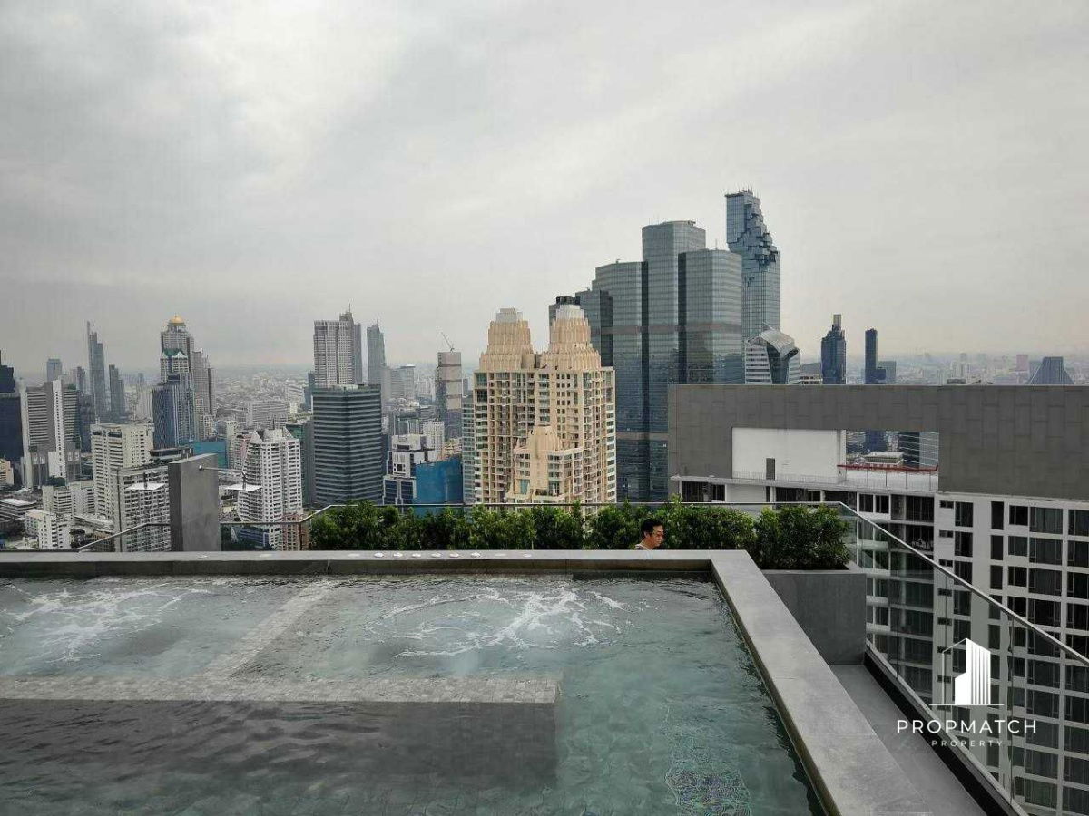 รูป ✨Flash Deal ✨ KnightsBridge Prime Sathorn ( 1Bed 1Bath 38 SQM.) แต่งครบพร้อมอยู่ !! เพียง 27,000 บาทต่อเดือน Tel.0981315848 @propmatch - รูปที่ 12/13