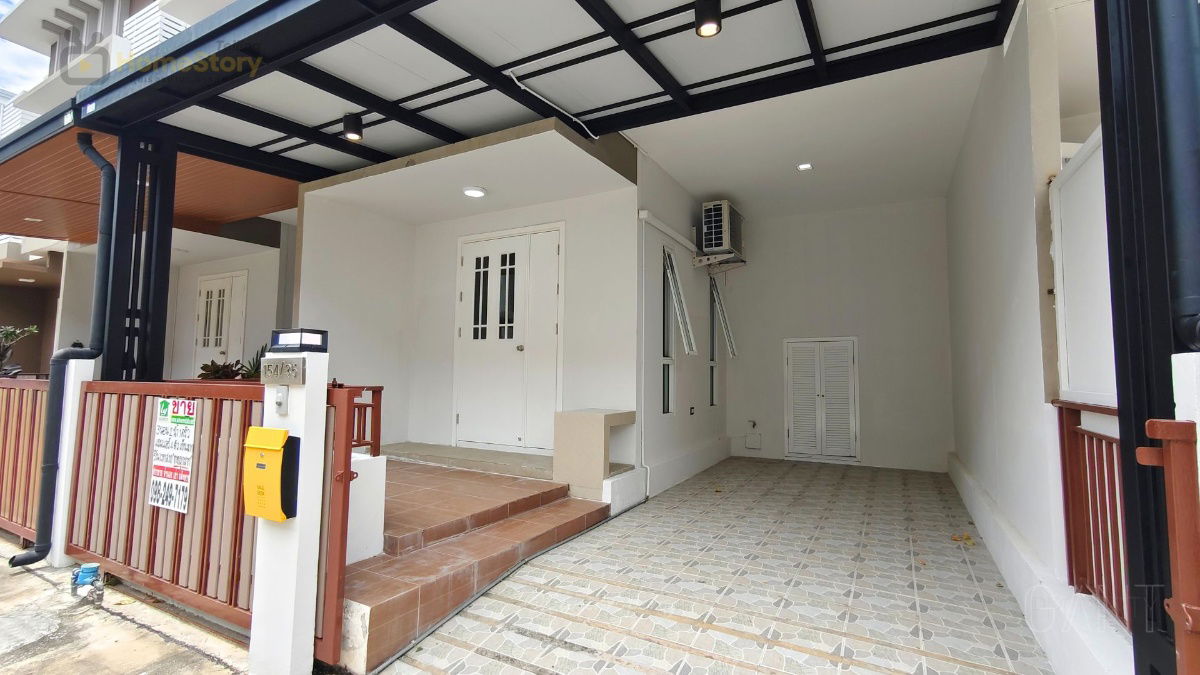 picture Very affordable, 2-story, 3-bedroom townhouse for sale, ready to move in, in Idea House Village, Sanambinnam, Soi Nonthaburi 42 (Gant-288). - 3/19