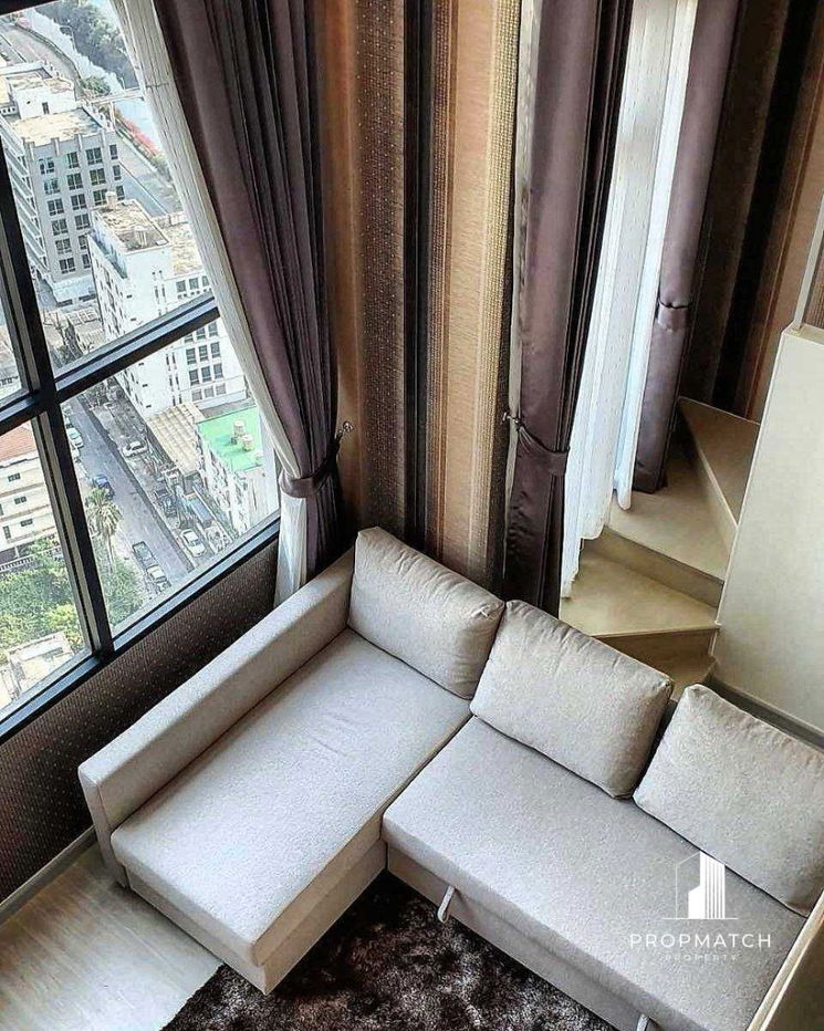 รูป ✨Flash Deal ✨ KnightsBridge Prime Sathorn ( 1Bed 1Bath 38 SQM.) แต่งครบพร้อมอยู่ !! เพียง 27,000 บาทต่อเดือน Tel.0981315848 @propmatch - รูปที่ 4/13