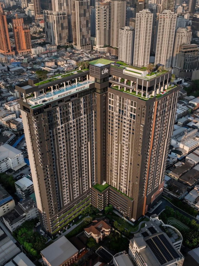 picture WS2221 🏢 New condo for rent Life Rama 4 – Asoke near: MRT Queen Sirikit only 27,500 baht/month - 30/30