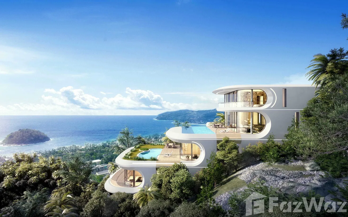 picture Seaview Ultra Luxury Pool Villa 7 Bedrooms in Kata - 1/14