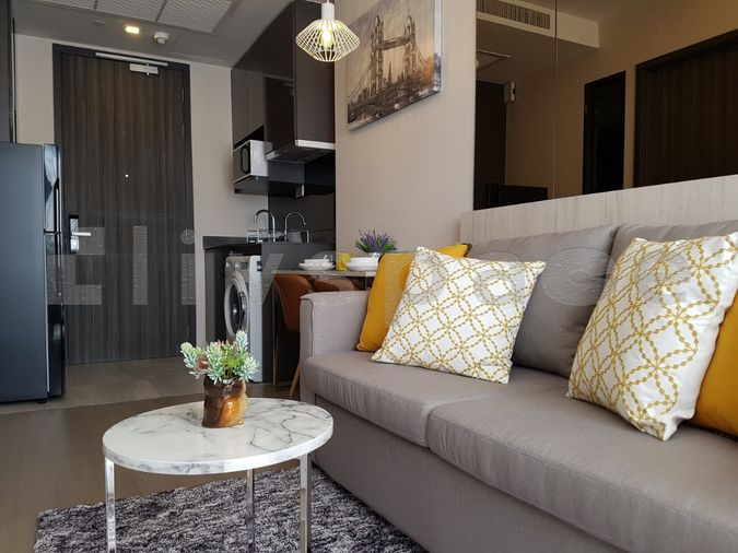 ▚ LD246ツ สำหรับเช่า Ashton Asoke [Rare Atrium Floor] 1 ห้องนอน ⭐ บิ้วท์อินสวยมาก ชั้นพิเศษ 25k 