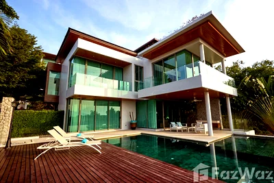 เช่าบ้านเดี่ยว ภูเก็ต : วิลล่าให้เช่า 5 ห้องนอน ในโครงการ แกรนด์ ซีทรู 1912476