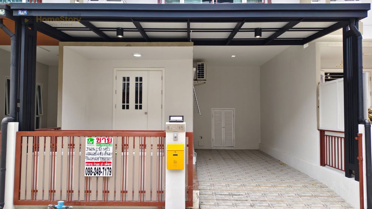 picture Very affordable, 2-story, 3-bedroom townhouse for sale, ready to move in, in Idea House Village, Sanambinnam, Soi Nonthaburi 42 (Gant-288). - 2/19