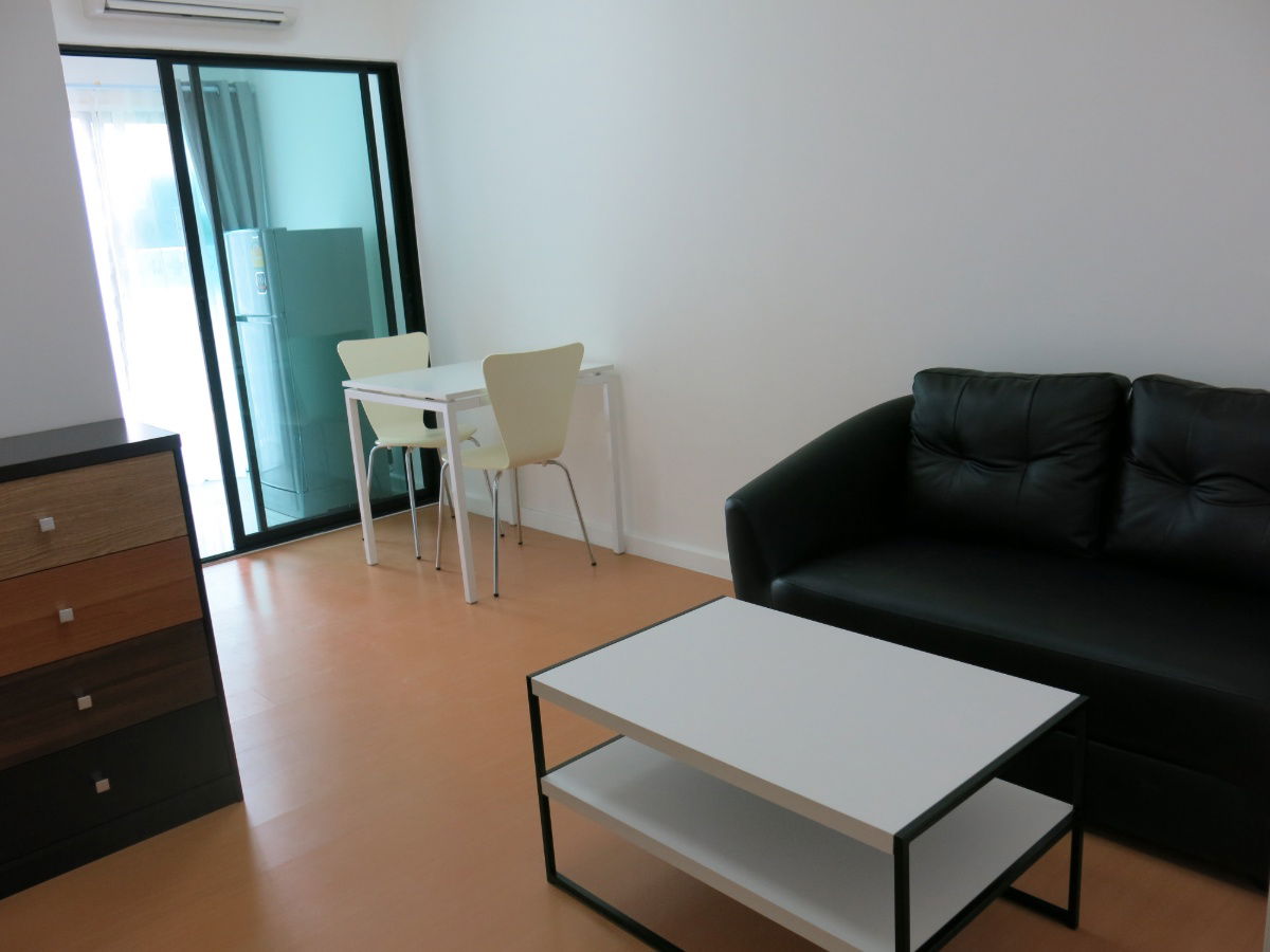 picture For Rent or Sale iCondo Ngamwongwan, 5th Floor, Building L1, 1 Bedroom, 1 Bathroom, fully furnished with electrical appliances, pool view - 8/13