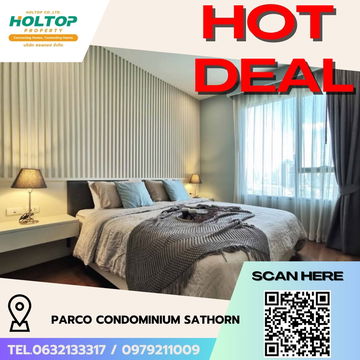 #R5668 🎉 130868 ให้เช่าคอนโด Parco Condominium Sathorn