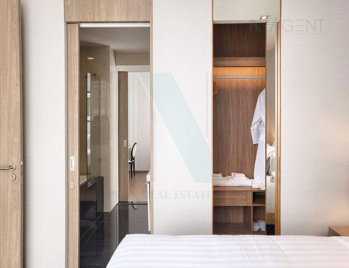picture 📌 For Rent Condo PARK 24 PHASE 2 Building 6, Floor 25,2 bed room, Room size 56 sqm - 6/8