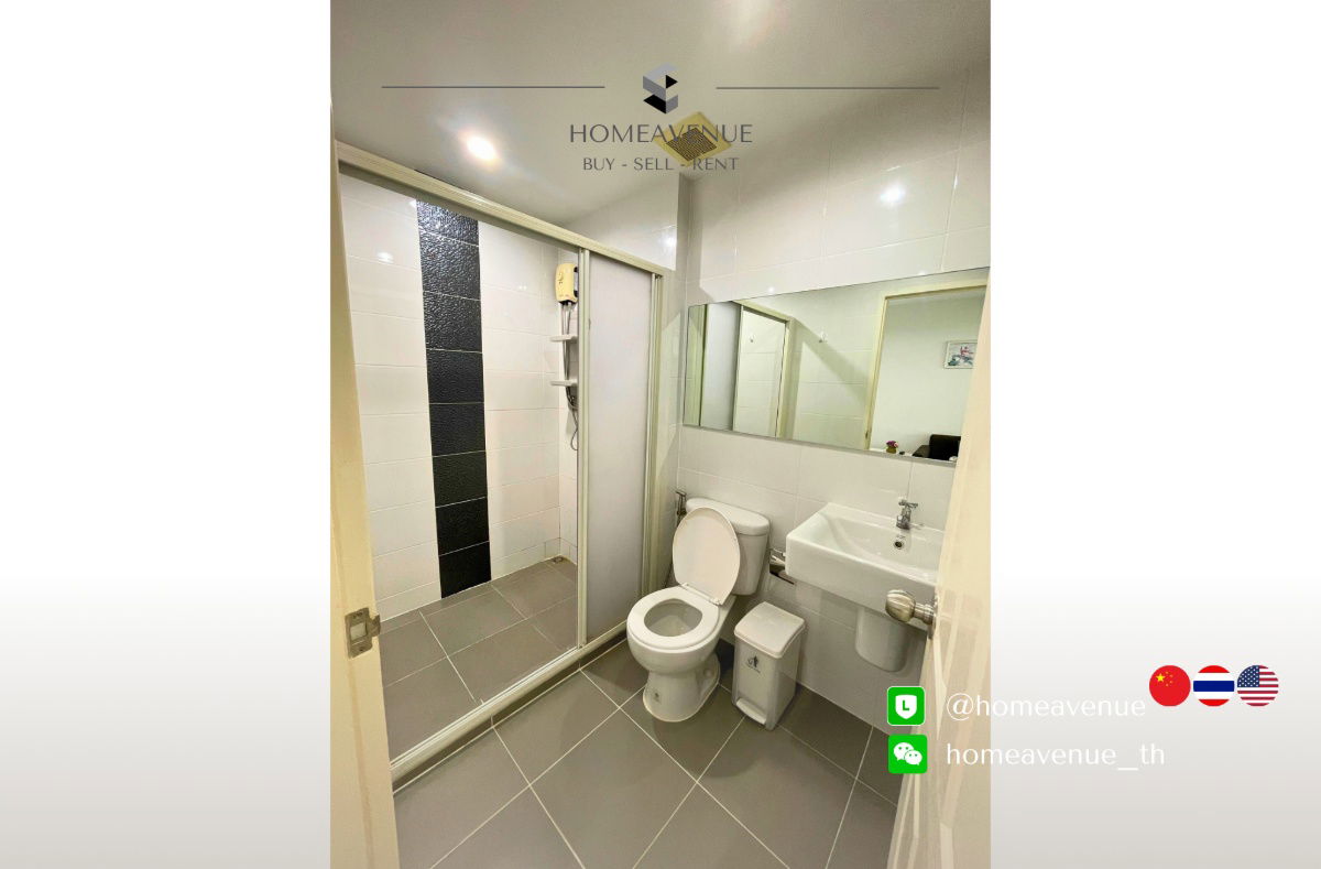 picture Aspire Rama 9 ✨ Renovated unit, ready to move in 🚇 Next to MRT Rama 9 | Line: @homeavenue 💥HA-158 - 6/6