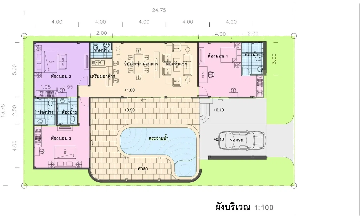 picture 3 Bedroom Villa for sale in Bo Phut, Surat Thani - 3/9