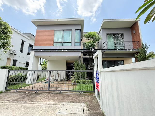 รูป ขายบ้าน ธนาฮาบิแทต ปิ่นเกล้า สิรินธร 66 ตรว.หลังริม พื้นที่เยอะ 4ห้องนอน 3ห้องน้ำ พร้อมอยู่ - รูปที่ 3/25