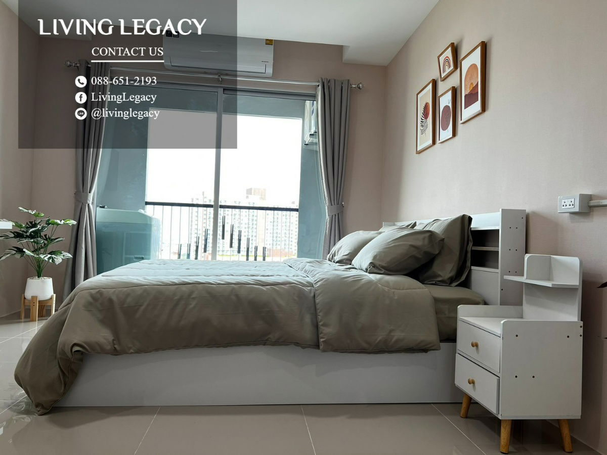 picture LSZV0VVV Condo For Rent Asakan Place Srinakarindra 32.48 Sq.M. Floor 29 line id : @livinglegacy - 3/13