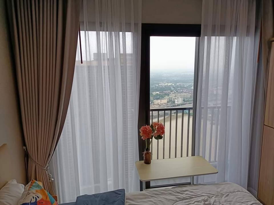 รูป WS2222 🏢 ให้เช่าคอนโด The Politan Aqua –  ชั้นสูง วิวแม่น้ำเจ้าพระยา พร้อมเข้าอยู่! เพียง 12,000 บาท/เดือน - รูปที่ 4/20