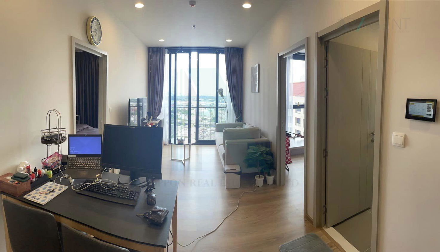 picture 🚩 For Rent Condo OKA HAUS SUKHUMVIT 36 Building 1, Floor 25,2 bed room, Room size 50.00 sqm - 1/8
