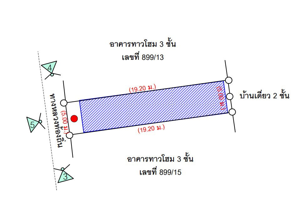 รูป ทาวน์เฮ้าส์ เนื้อที่ทั้งหมด 96 ตารางเมตร 899/14 ตำบลในเมือง อำเภอเมืองนครราชสีมา นครราชสีมา ราคา 1,870,000 บาท - รูปที่ 5/9