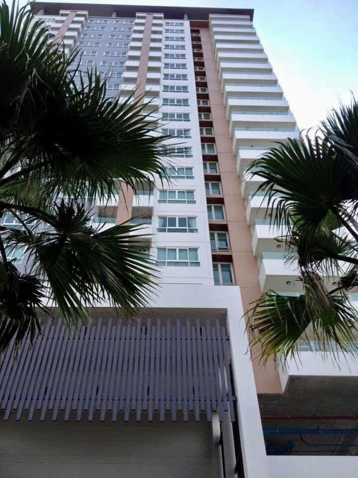 picture UK01-350 Sea Hill Condo for rent, Sriracha, 6th floor, corner room, rent only 8,000 baht/month, mountain and sea view - 14/16