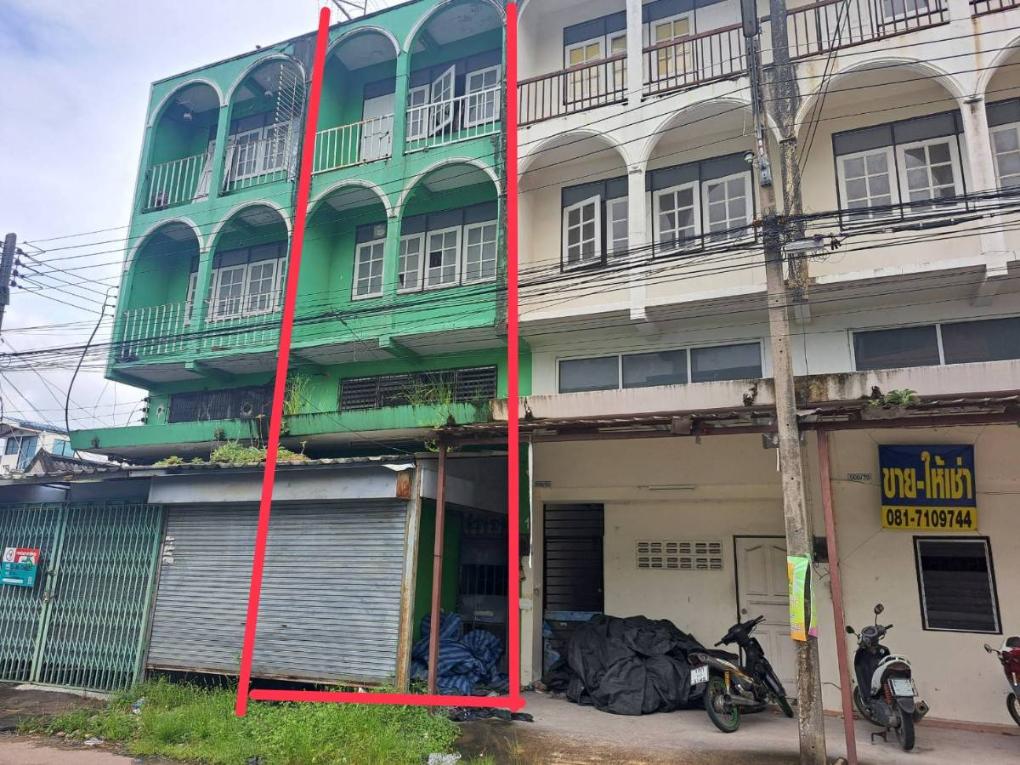 picture อาคารพาณิชย์ 80 square meter Chonburi Si Racha Nong Kham for 1473000 THB - 1/3