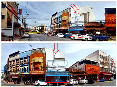 Shophouses for sale Surin Technical College  : อาคารพาณิชย์ 548 square meter Surin Muang Surin Nai Muang for 22881000 THB